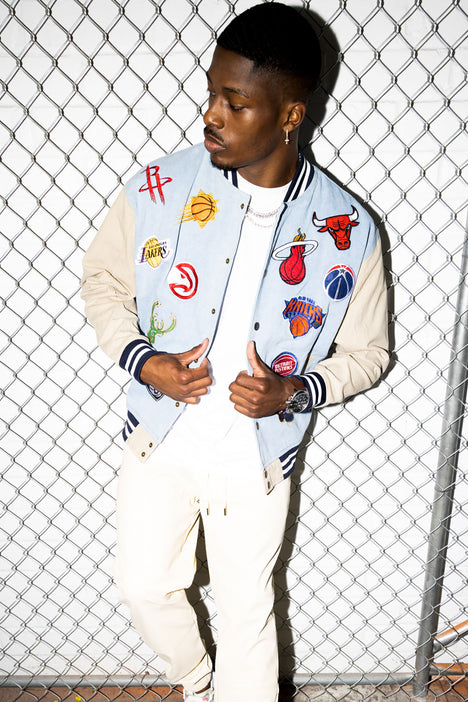 Nba on sale jeans jacket
