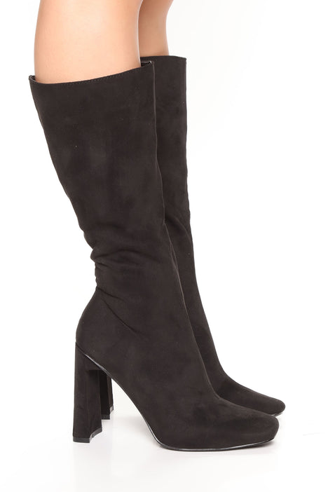 Babe block heel boots hotsell