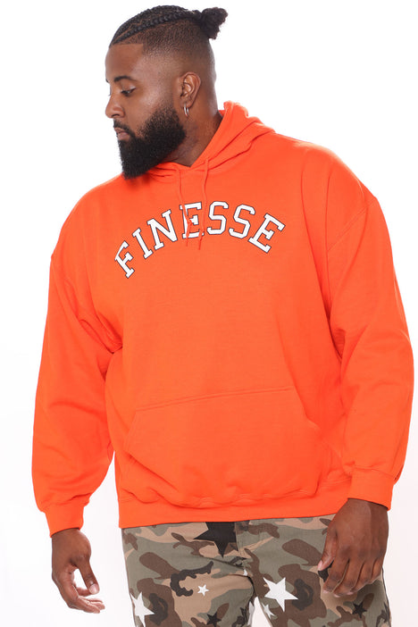 Orange finesse on sale hoodie