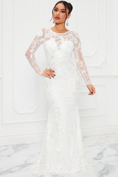Fashion nova new arrivals wedding dress