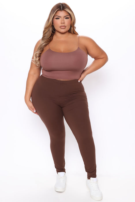 Fashion nova leggings plus deals size