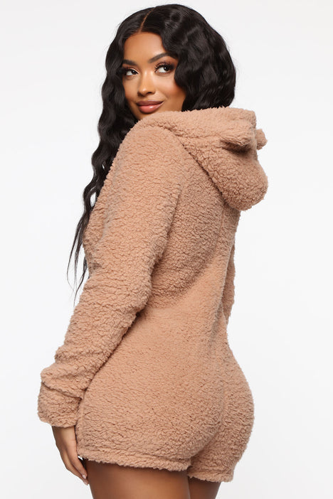 Teddy bear pj romper deals