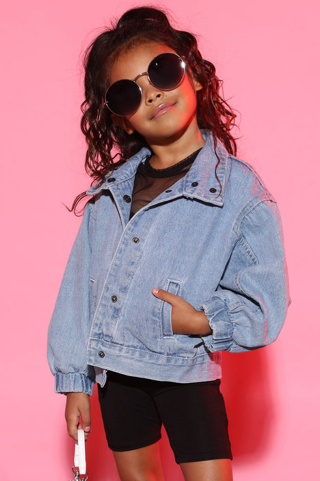 Fashion nova trixie girl denim jacket sale