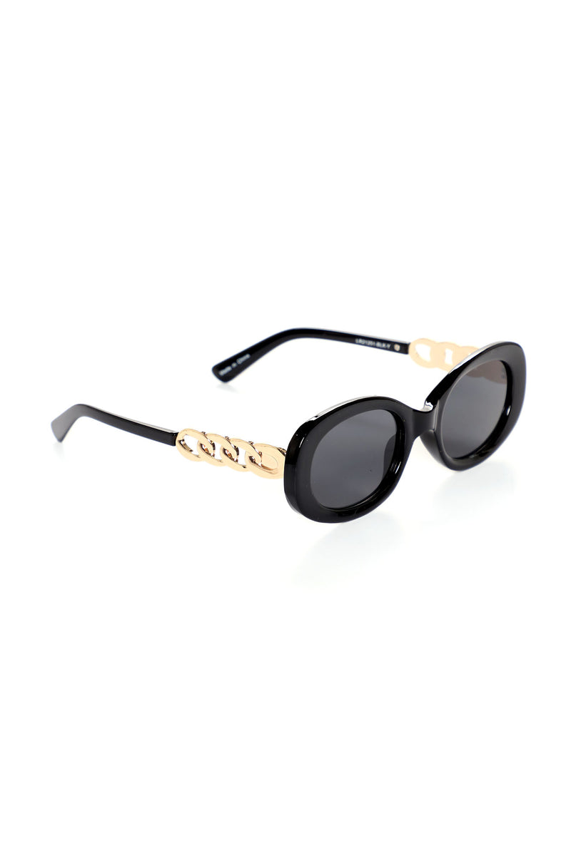 She's Well Rounded Sunglasses - Black | Fashion Nova, Sunglasses ...