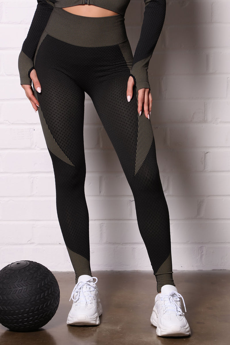 Natania Legging Set - Khaki/combo | Fashion Nova, Matching Sets ...