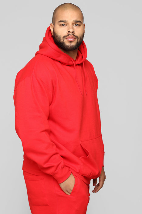 Fashion nova hotsell red hoodie