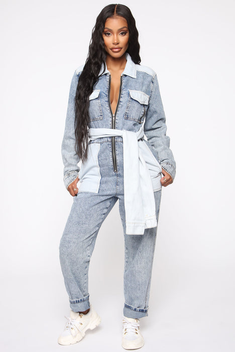 Cut out the haters denim jumpsuit new arrivals