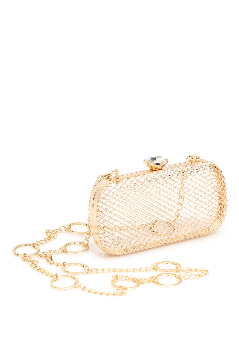 ″Stuck In A Cage″ Crossbody - Gold | Fashion Nova, Handbags | Fashion Nova