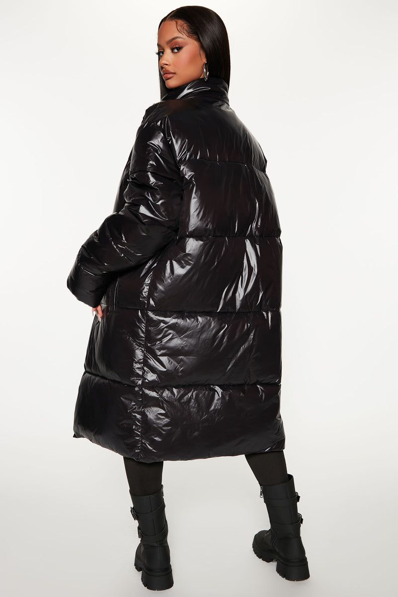 Her Long Puffer jacket - Black | Fashion Nova, Jackets & Coats ...