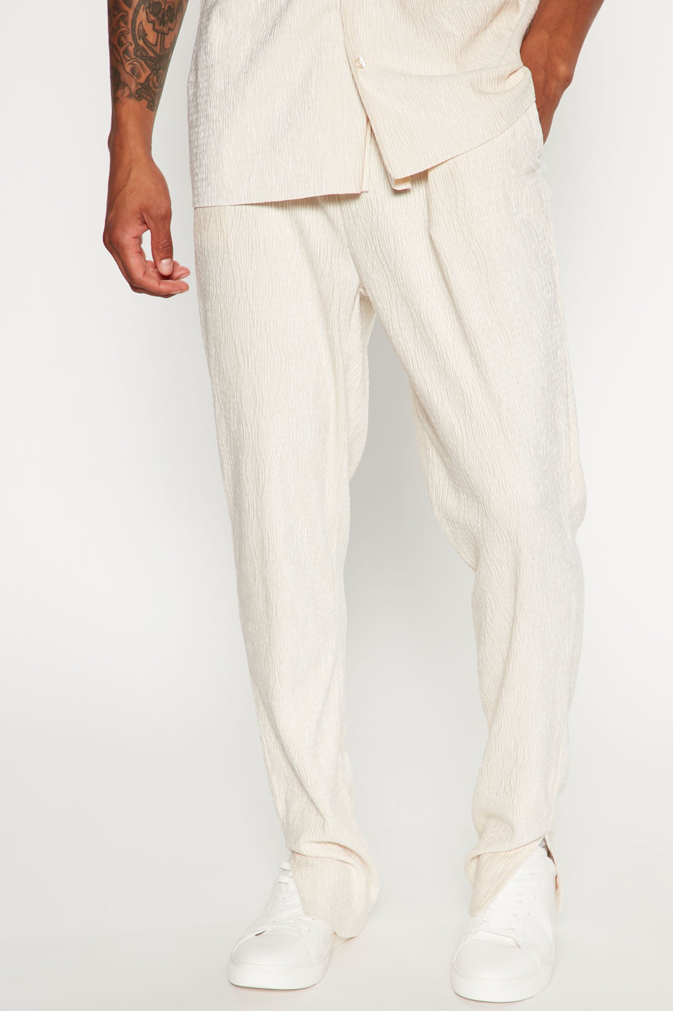 Textured - Off White | Fashion Nova, Mens Pants Fashion