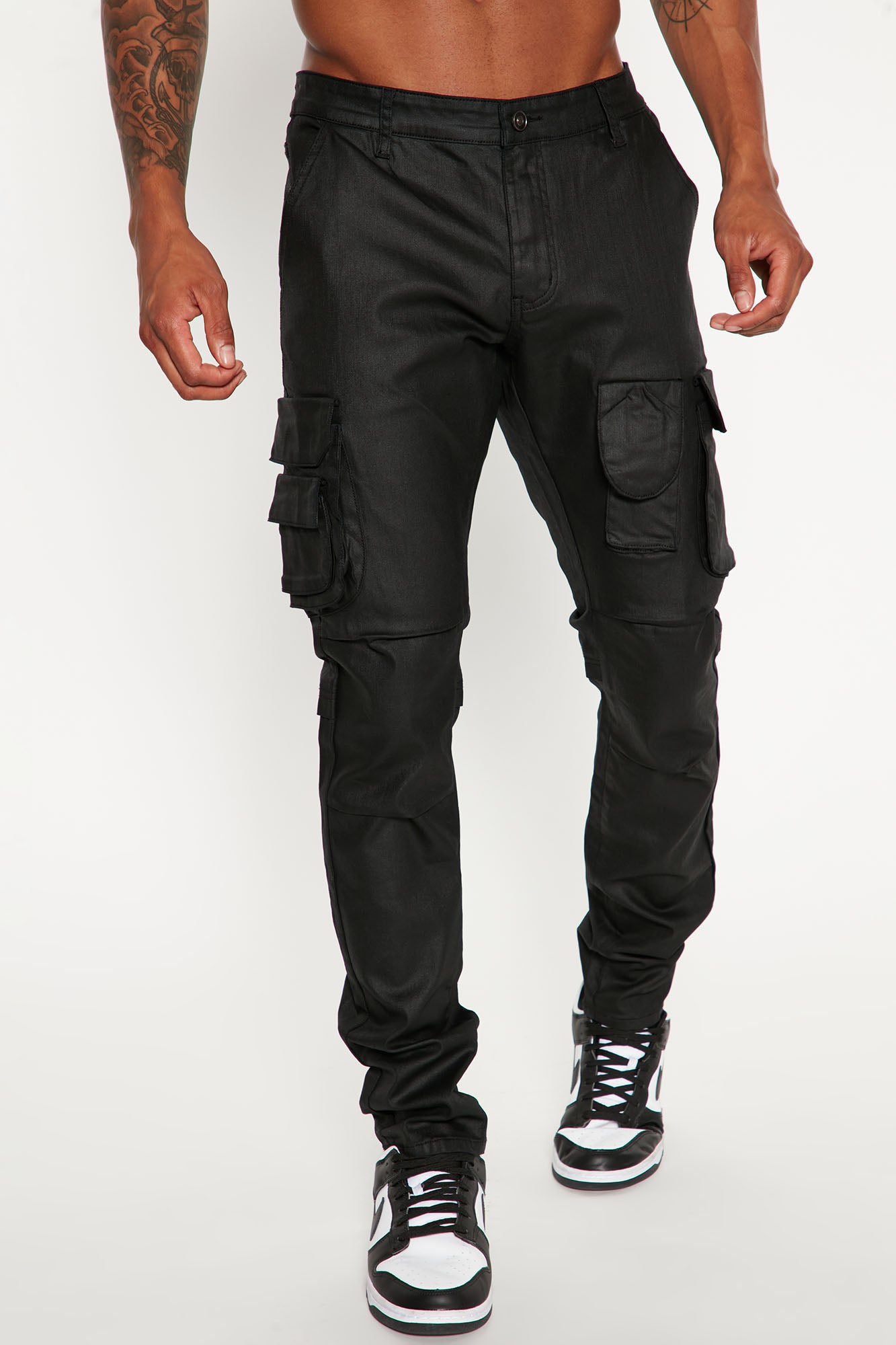 New Look skinny cargo jeans in khaki | ASOS