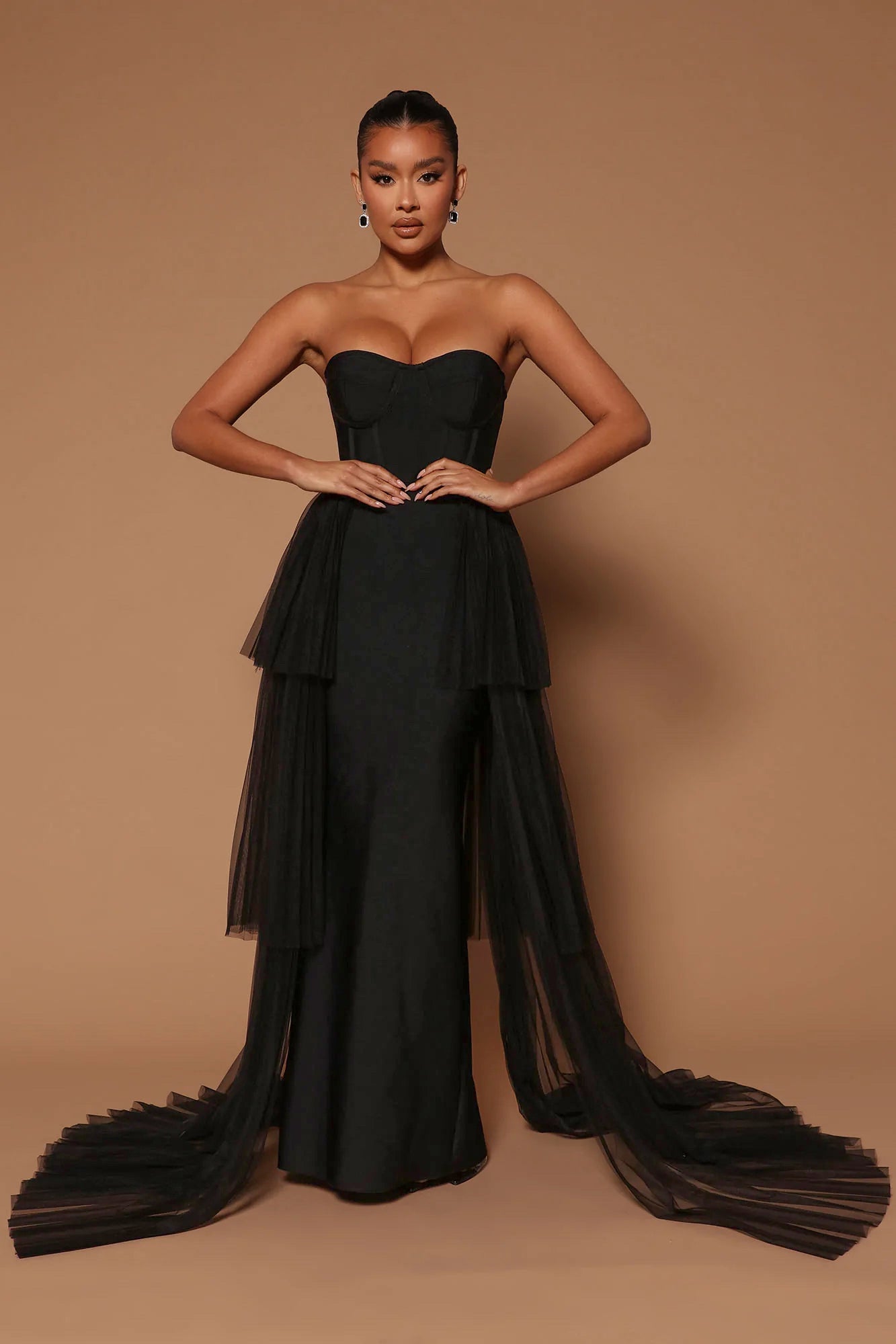 Off the tulle store gown fashion nova