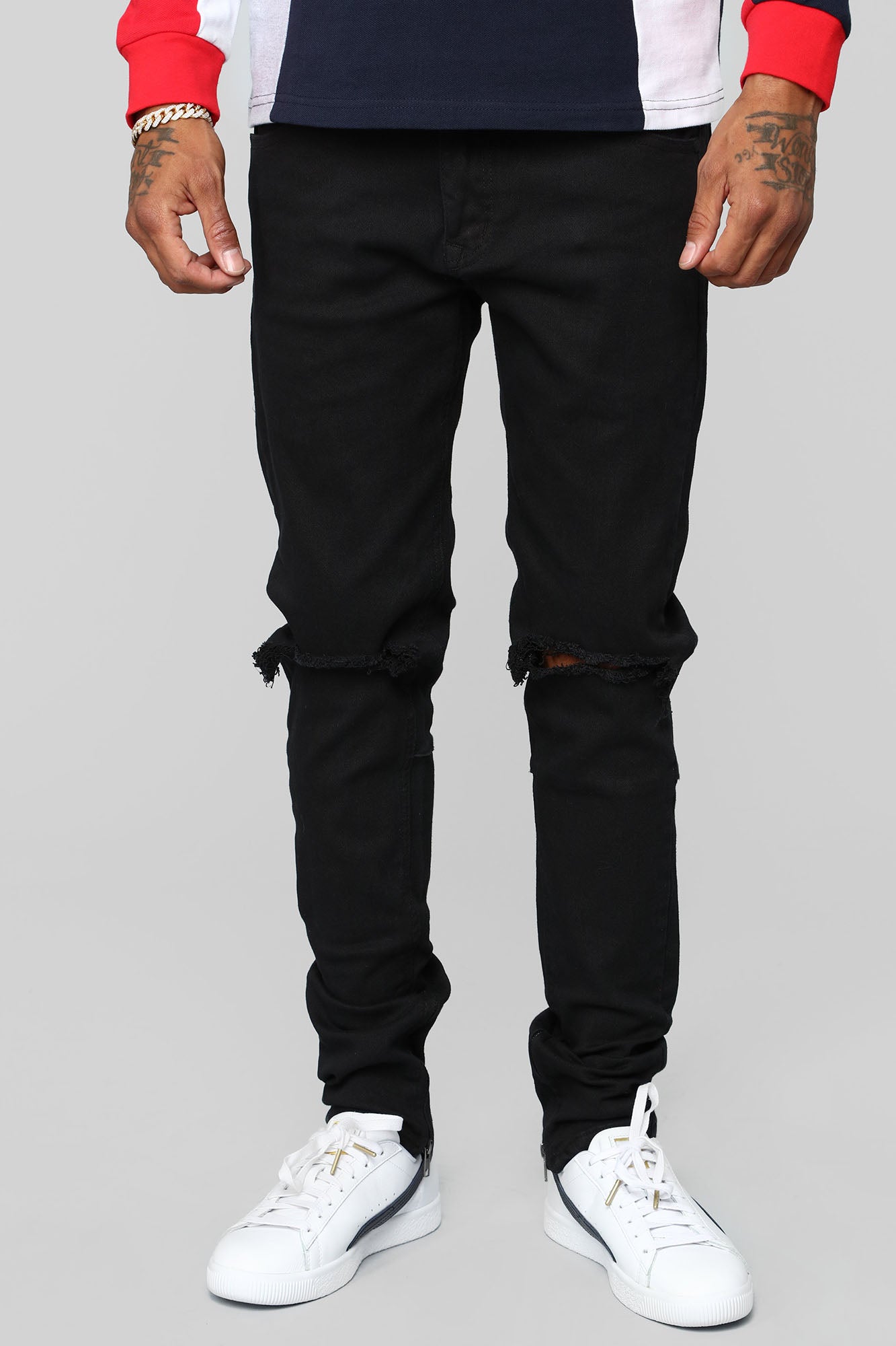 Modest Skinny Jeans Black