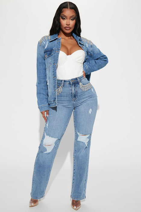 Western clearance bling jeans
