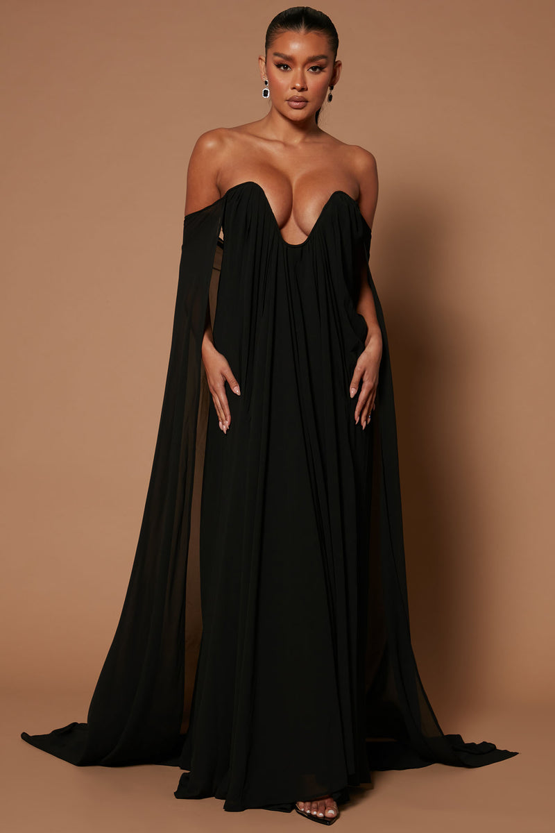 Bella Maxi Gown - Black | Fashion Nova, Luxe | Fashion Nova