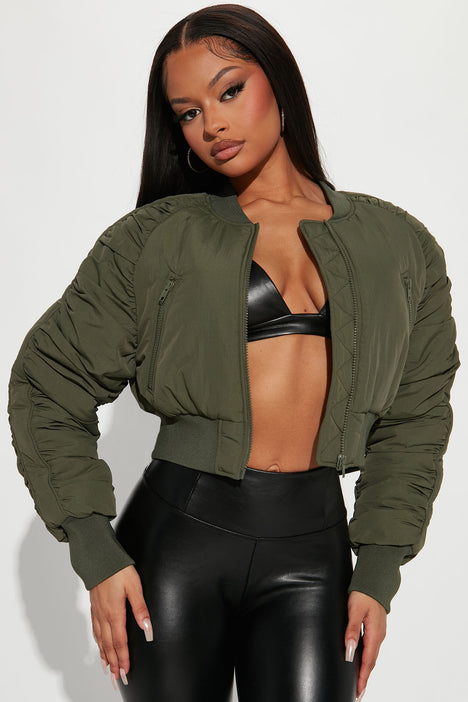 Fashion nova puffer coat sale