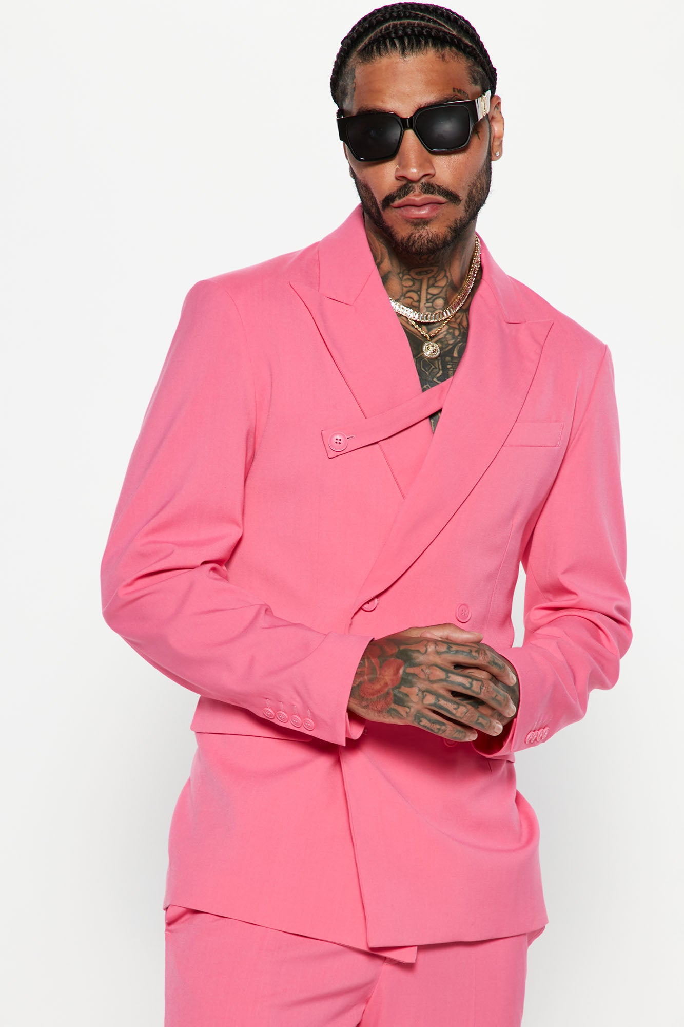 Hot pink mens jacket online
