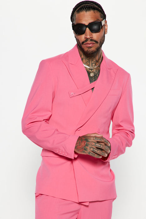 Fashion nova pink clearance suit