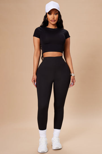 Image of Almost Every Day Leggings - Black