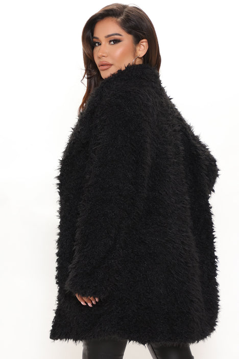 Sugar Daddy Teddy Jacket Black Fashion Nova Jackets Coats
