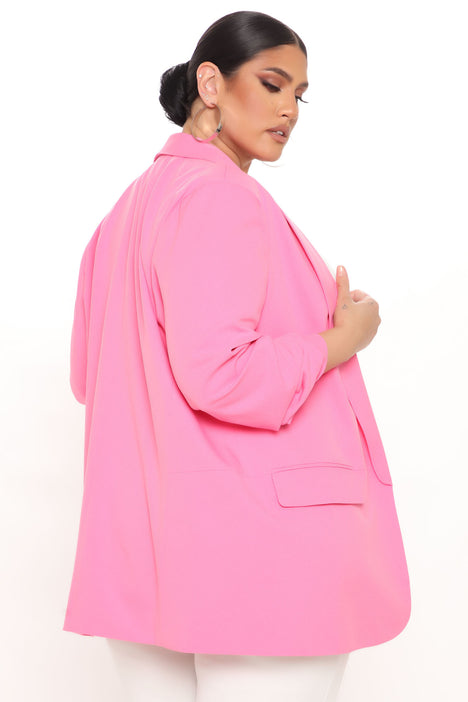 A new hotsell day pink blazer