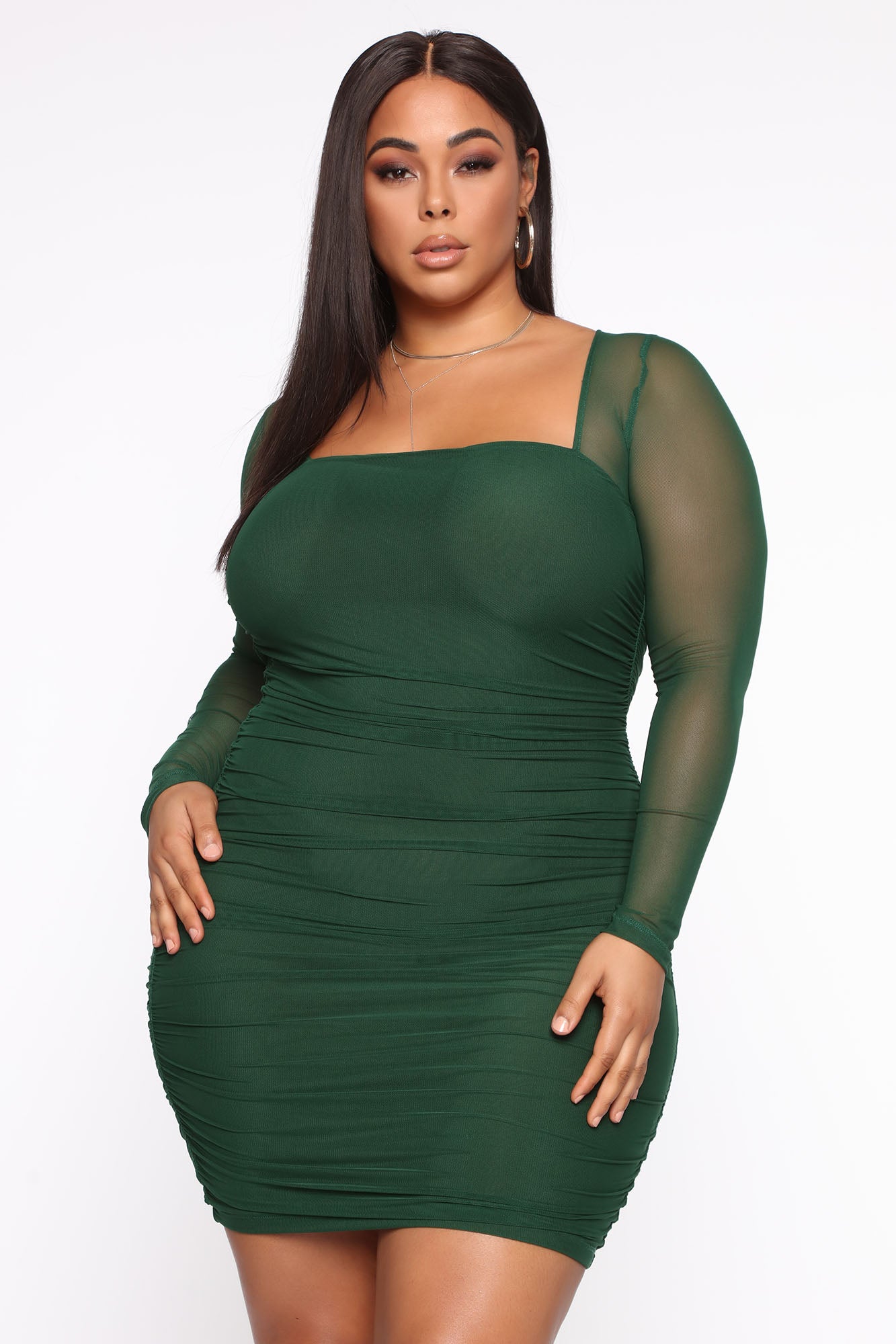 Oh So Fresh Mini Dress Hunter Fashion Nova Dresses Fashion Nova