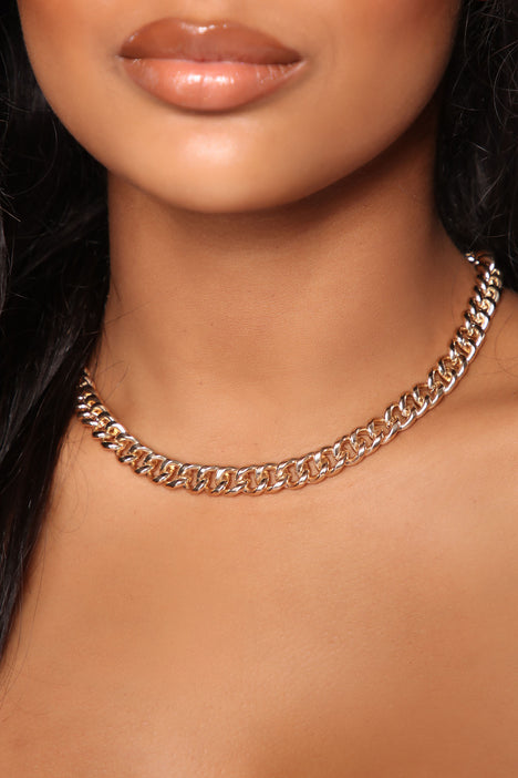 Female cuban discount link necklace