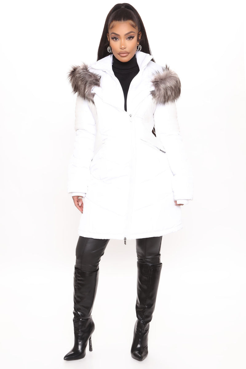 Heart Of Manhattan Puffer Coat - White | Fashion Nova, Jackets & Coats ...