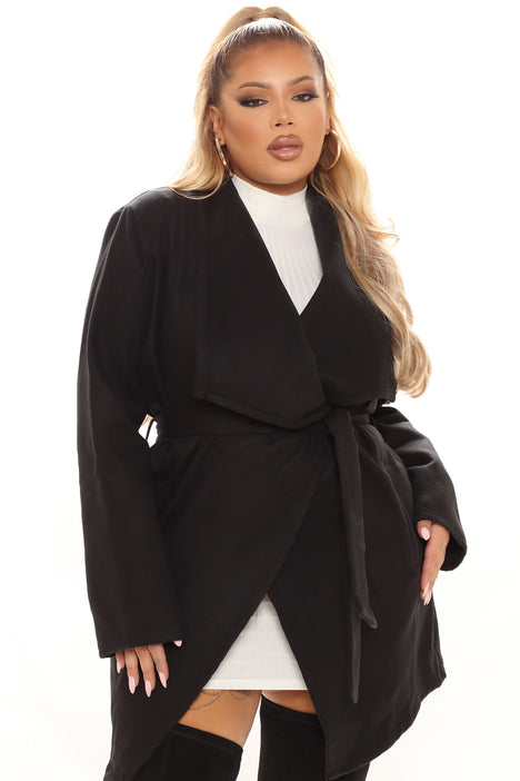 Manhattan Coat Black Fashion Nova Jackets Coats Fashion Nova