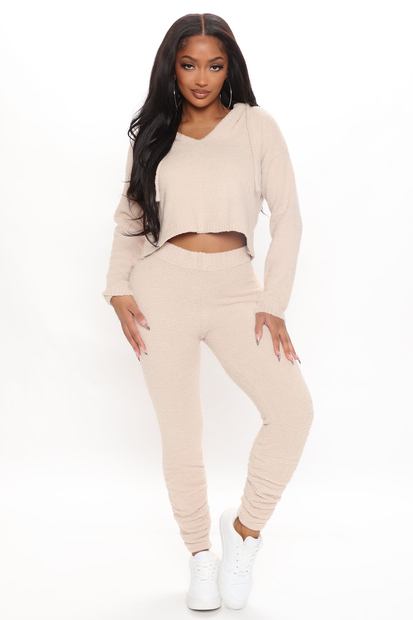 Cropped sweater and leggings shop
