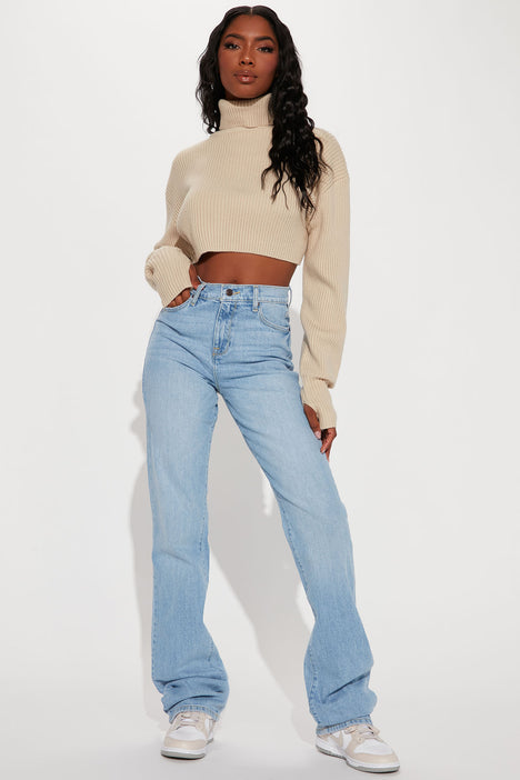 Tall Can t You Relax Straight Leg Jeans Light Wash