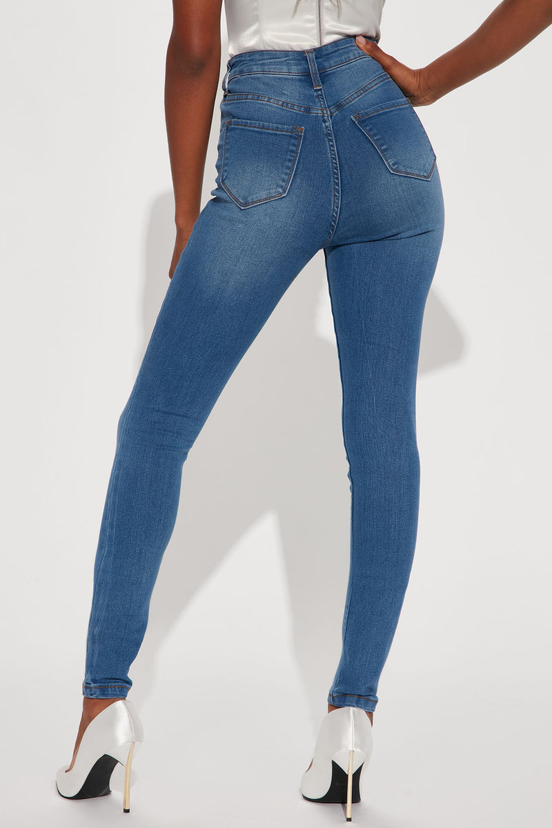 Tall Supernatural High Rise Jeans - Medium Blue Wash | Fashion Nova ...
