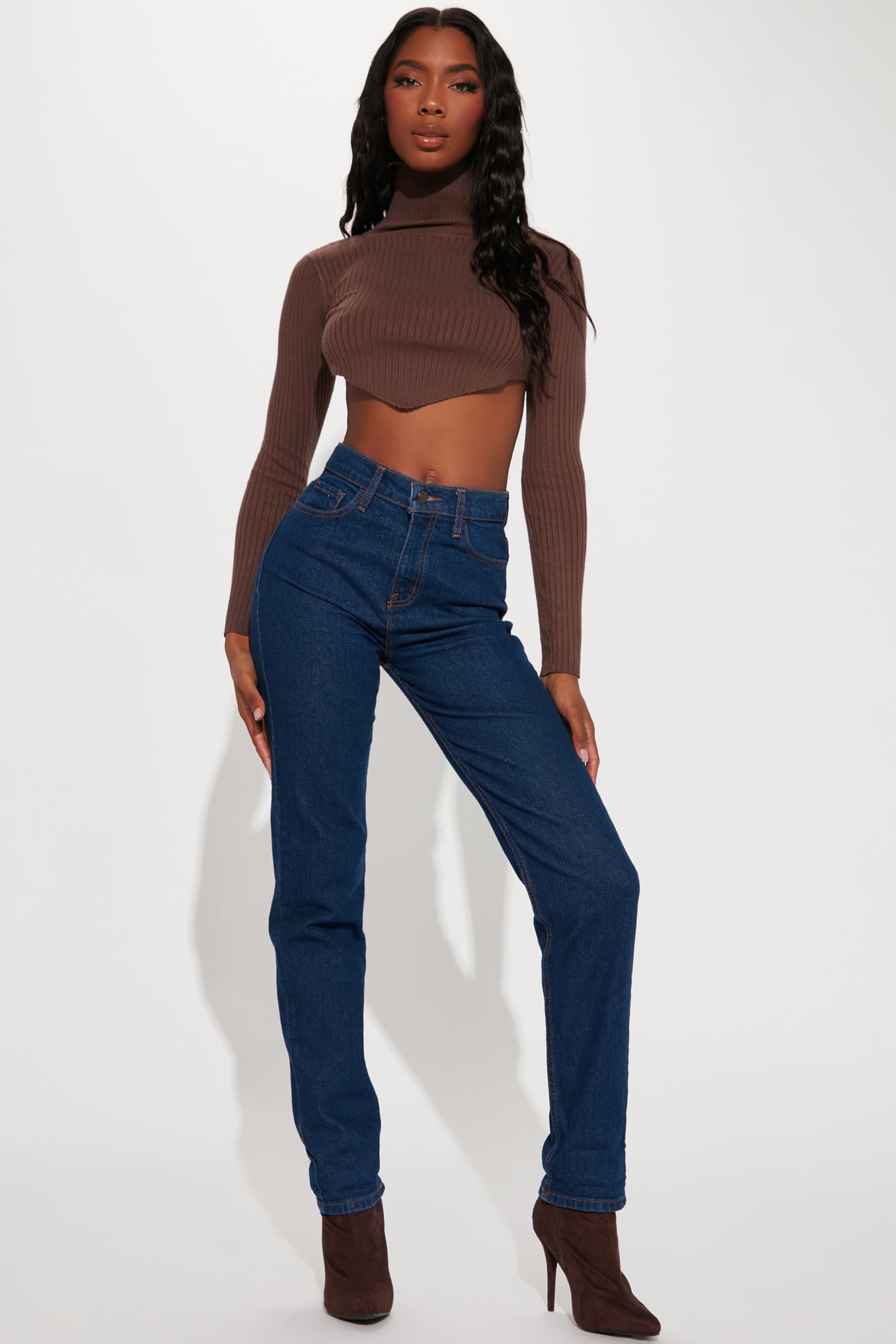 Tall I Got It From My Mama Jeans Dark Denim