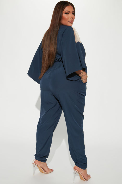 Weekend Feels Jumpsuit Navy Fashion Nova Jumpsuits Fashion Nova