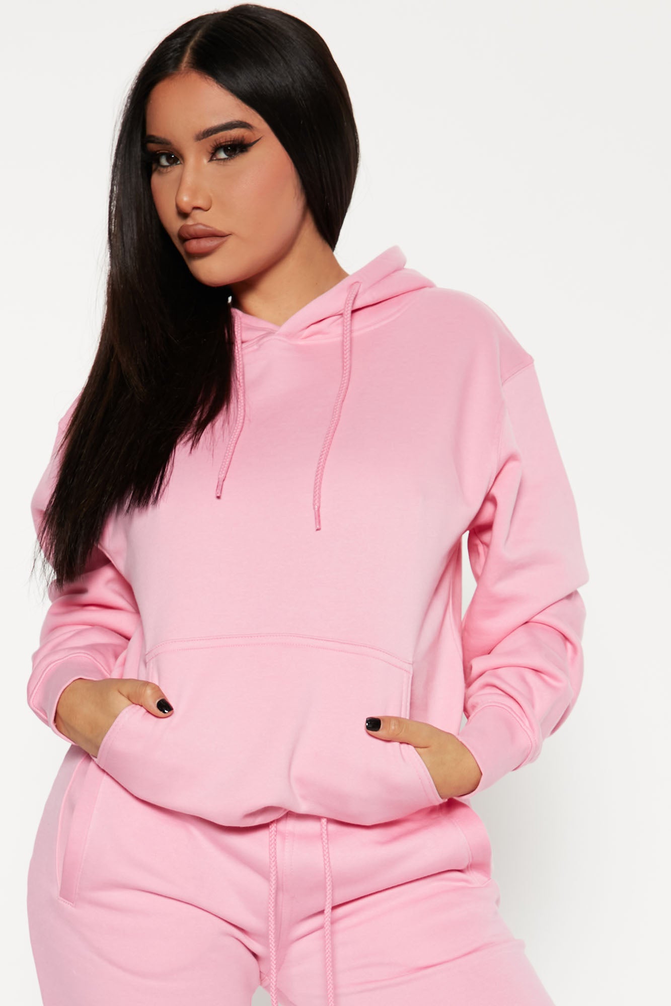 Stole Your Boyfriend s Oversized Hoodie Pink