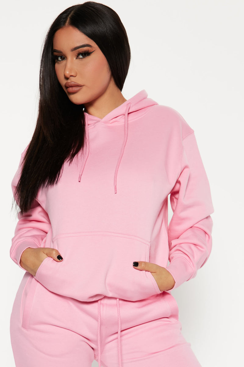 Stole Your Boyfriend's Oversized Hoodie - Pink | Fashion Nova, Knit ...