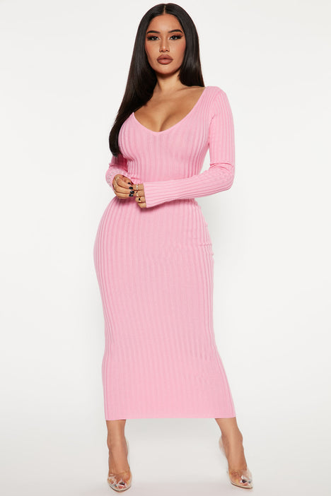 Fashion nova kallan knit hotsell dress