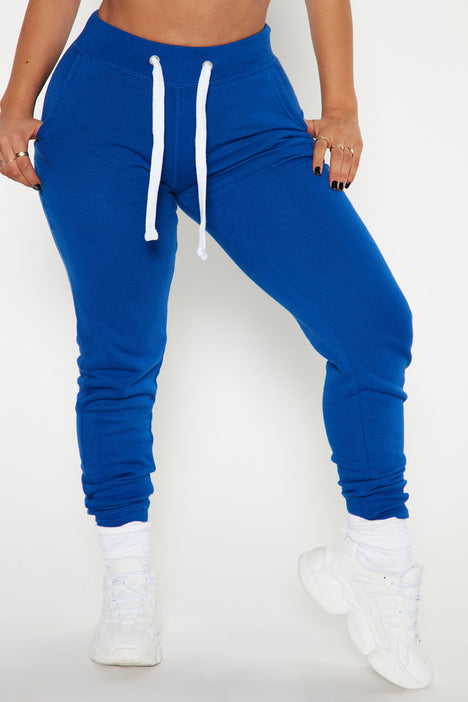 Blue joggers hotsell