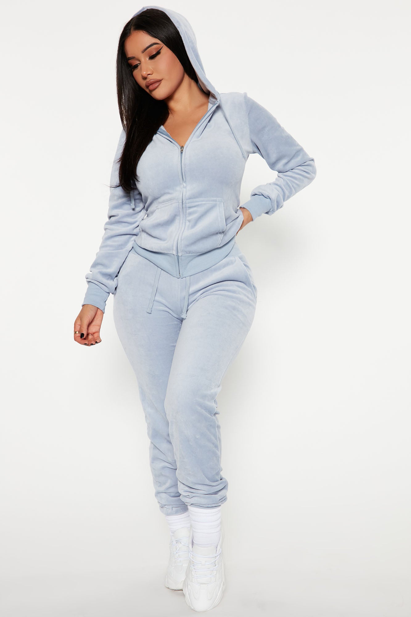 The Original Trendsetter Velour Set Blue