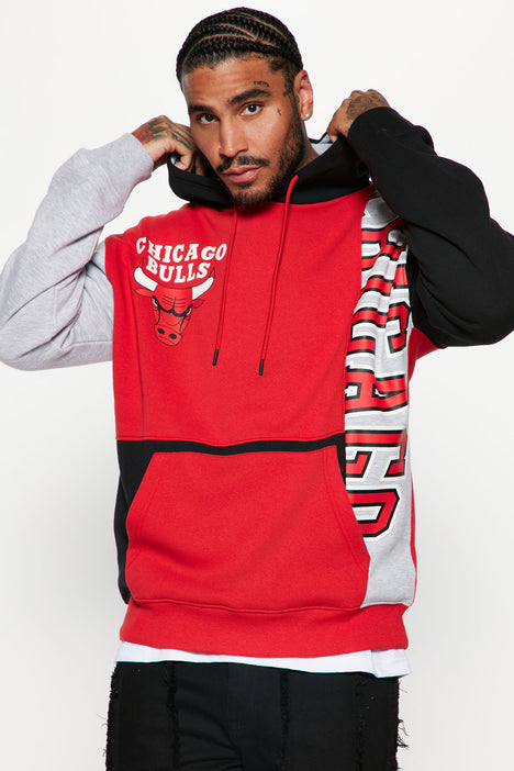 Red chicago shop bulls hoodie