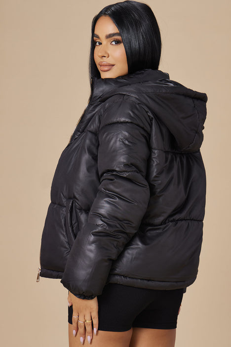 Don t Rain On My Puffer Jacket Black Fashion Nova Jackets
