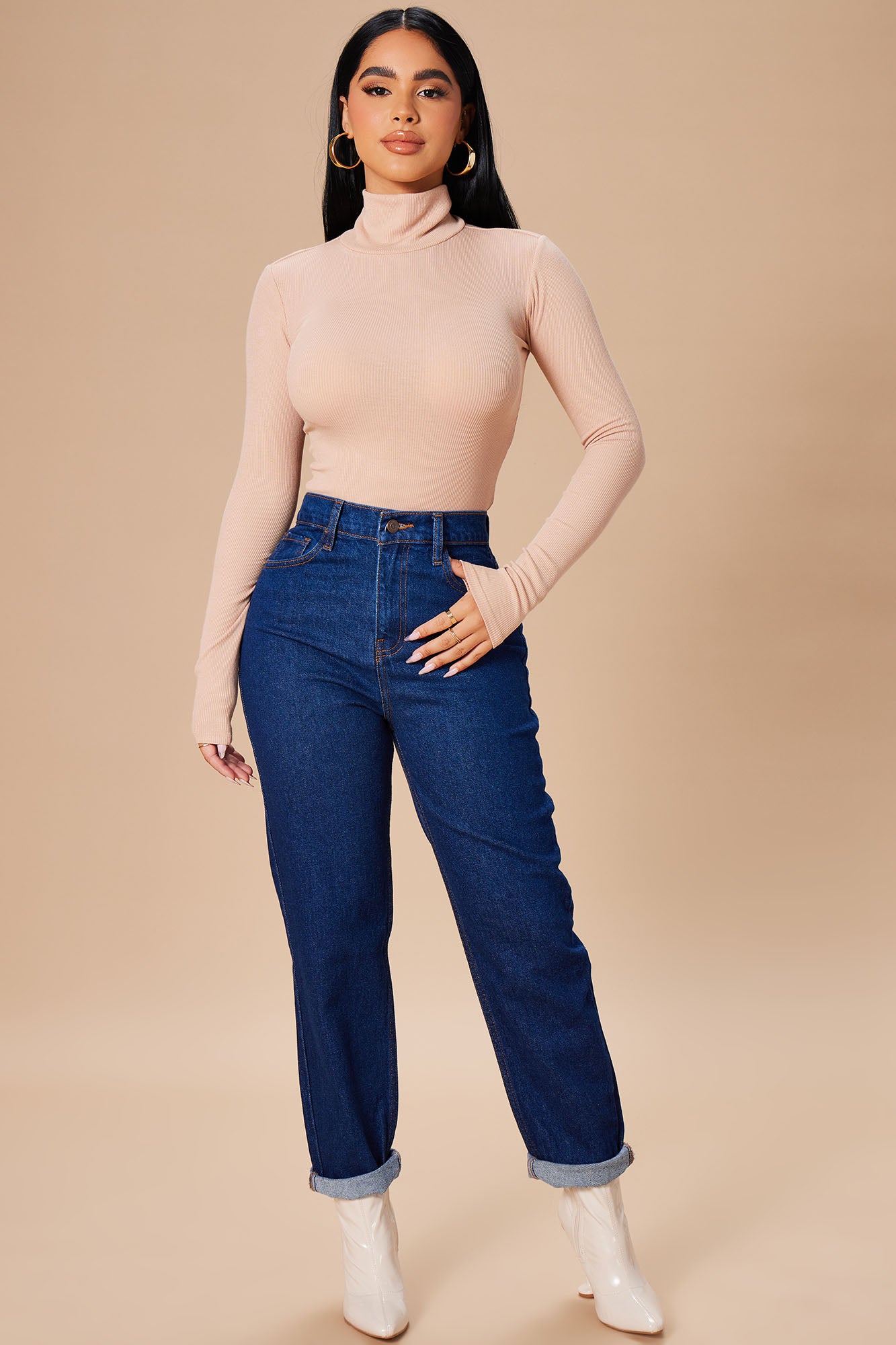 Petite I Got It From My Mama Jeans Dark Denim