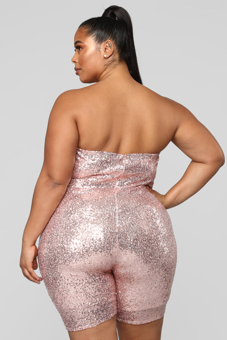Fashion nova birthday hotsell bash sequin romper