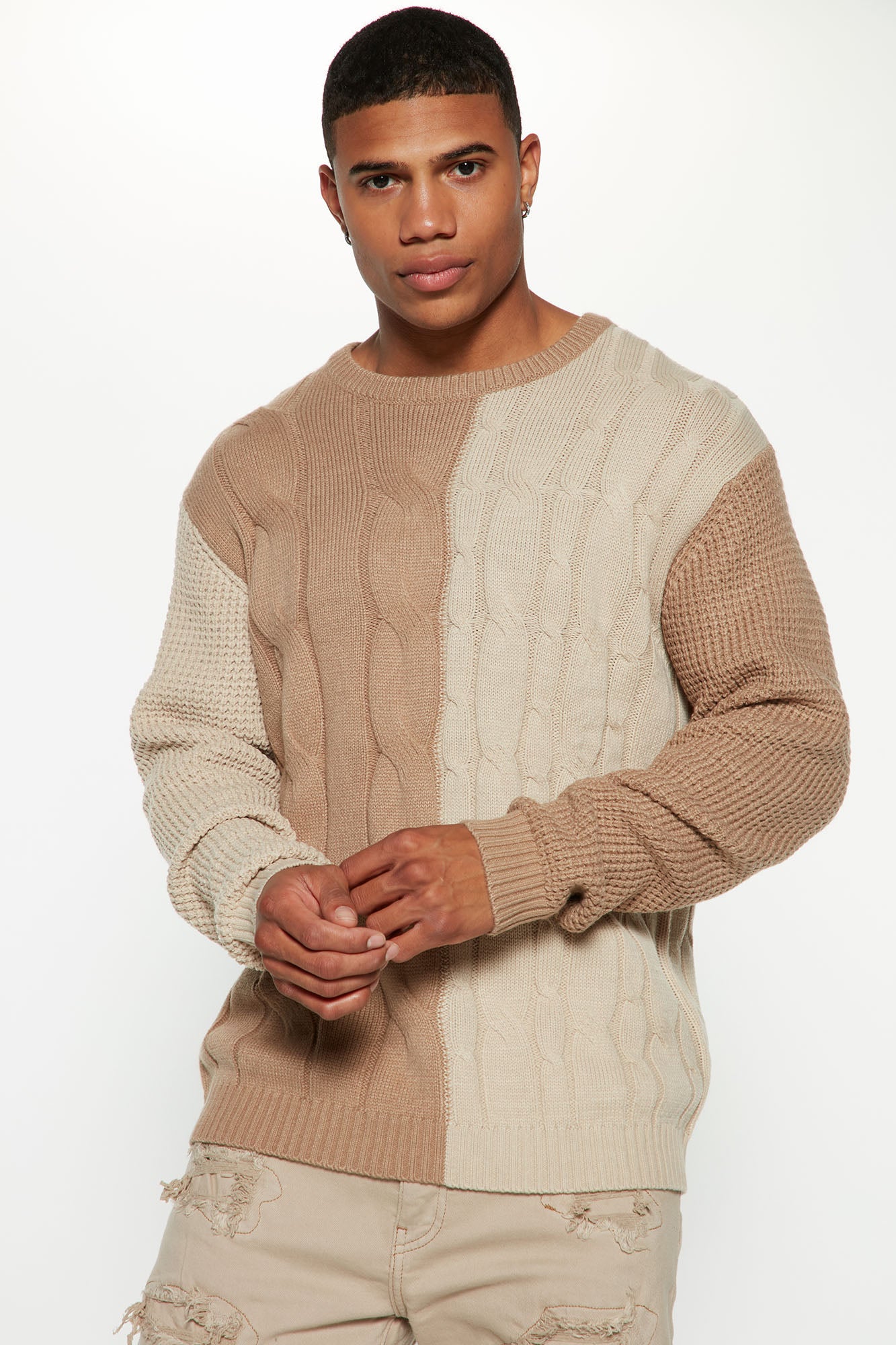 Sweater cream clearance