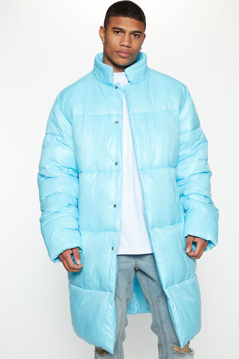 Long light sales puffer jacket
