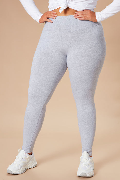 Running Around High Rise Legging - Heather Grey