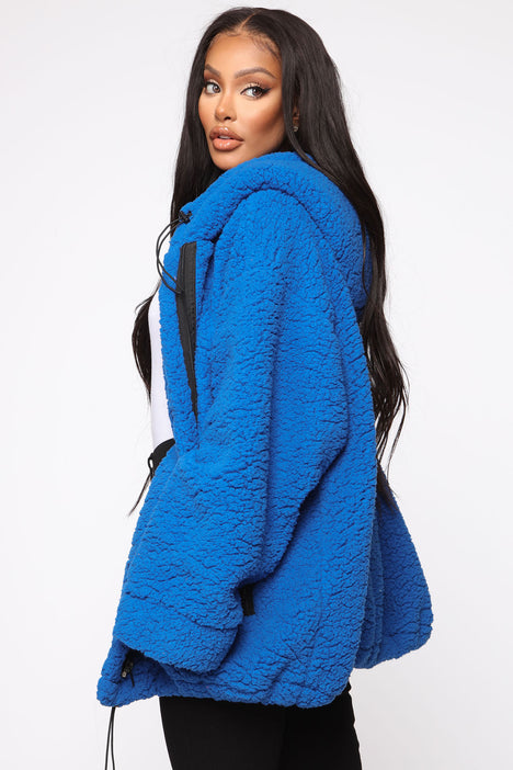 Teddy bear sale jacket blue