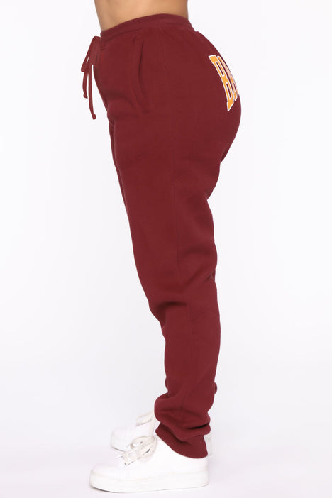 Baby Girl Sweatpants Burgundy Fashion Nova Pants Fashion Nova