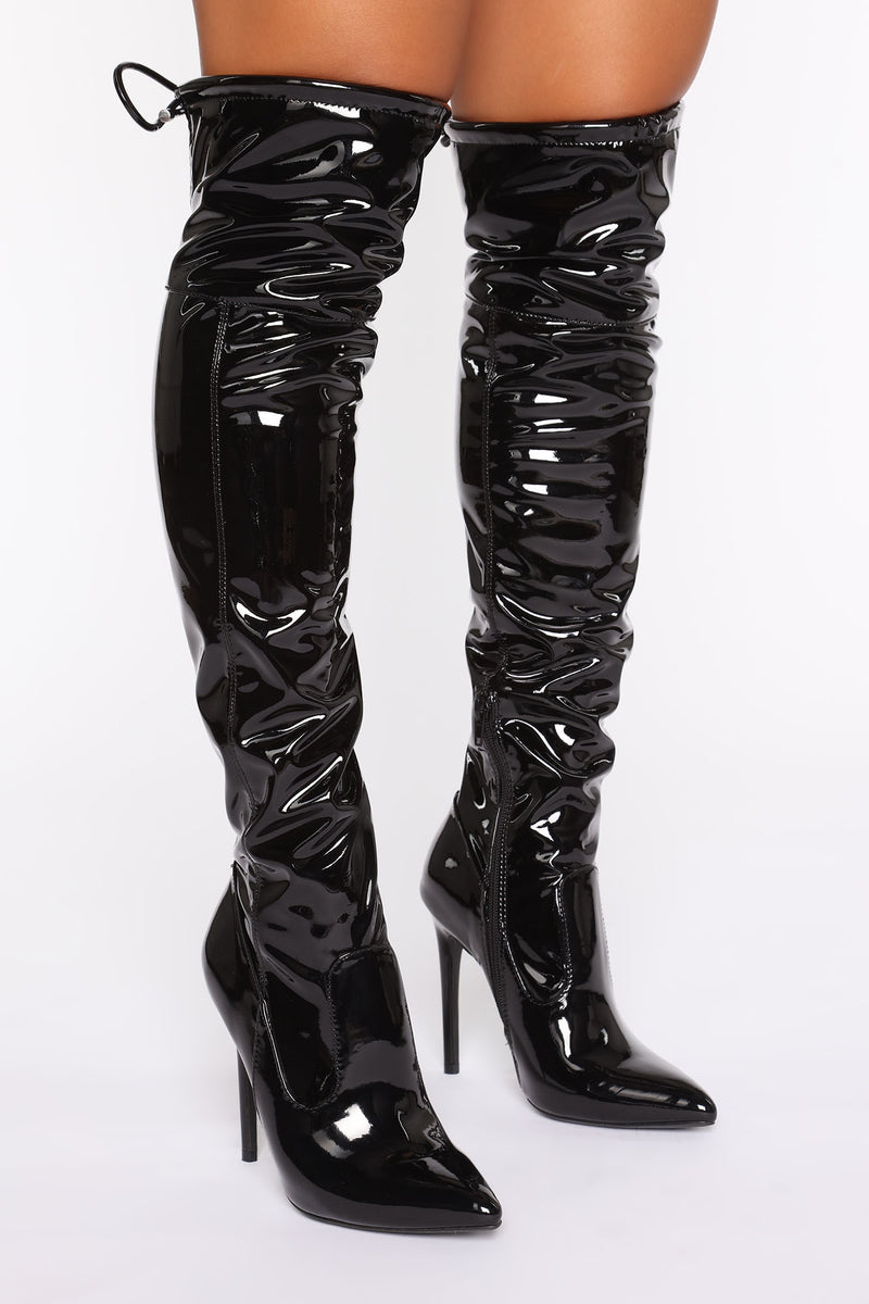Bombalicious Heeled Boots - Black | Fashion Nova, Shoes | Fashion Nova