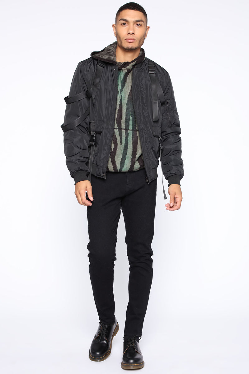 Smith Bomber Jacket - Black | Fashion Nova, Mens Jackets | Fashion Nova